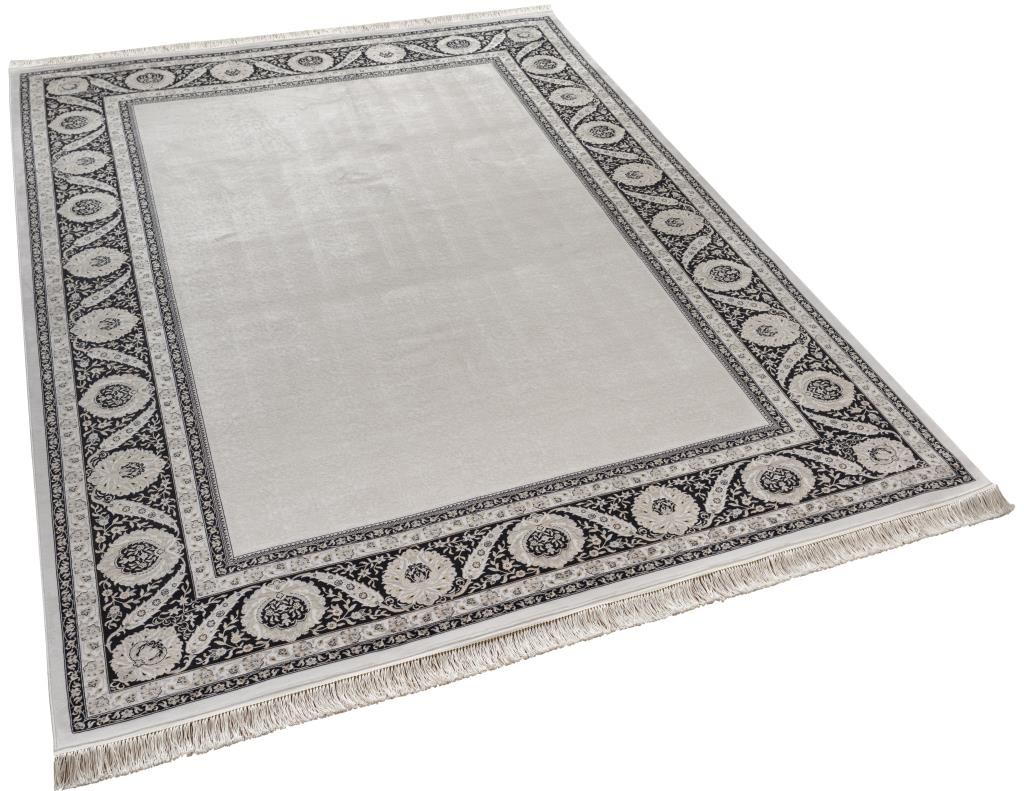Apex Vendome Palace Doğal Viskon ve Bambu Halı - 5431 SİYAH KREM