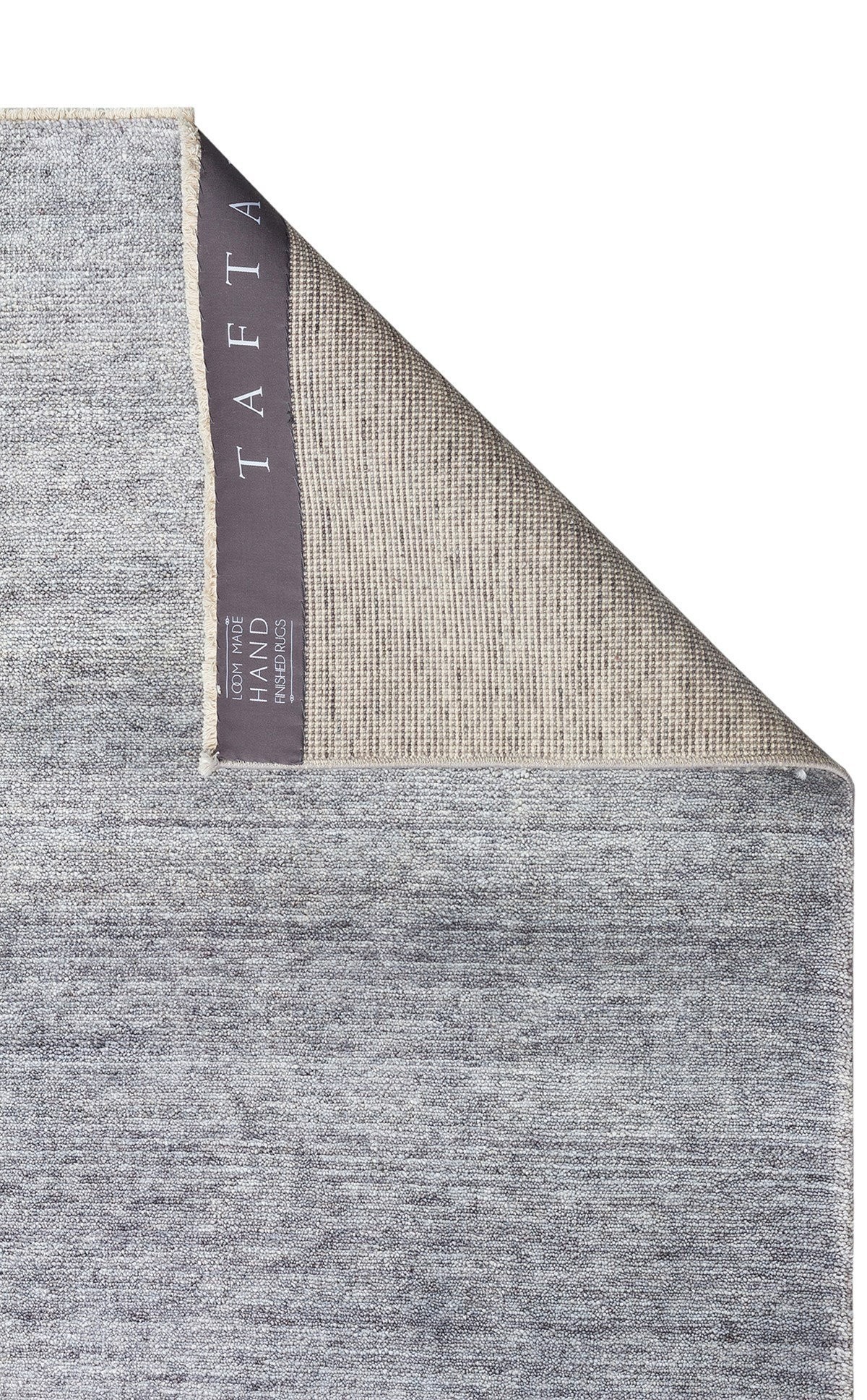 TAFTAN Pakistan Overdyed Tarzı Özel Hav Vermeyen ve El Emeği ile Özel Tezgahlarda Üretilen Uşak Halısı - TF PLAIN D GREY