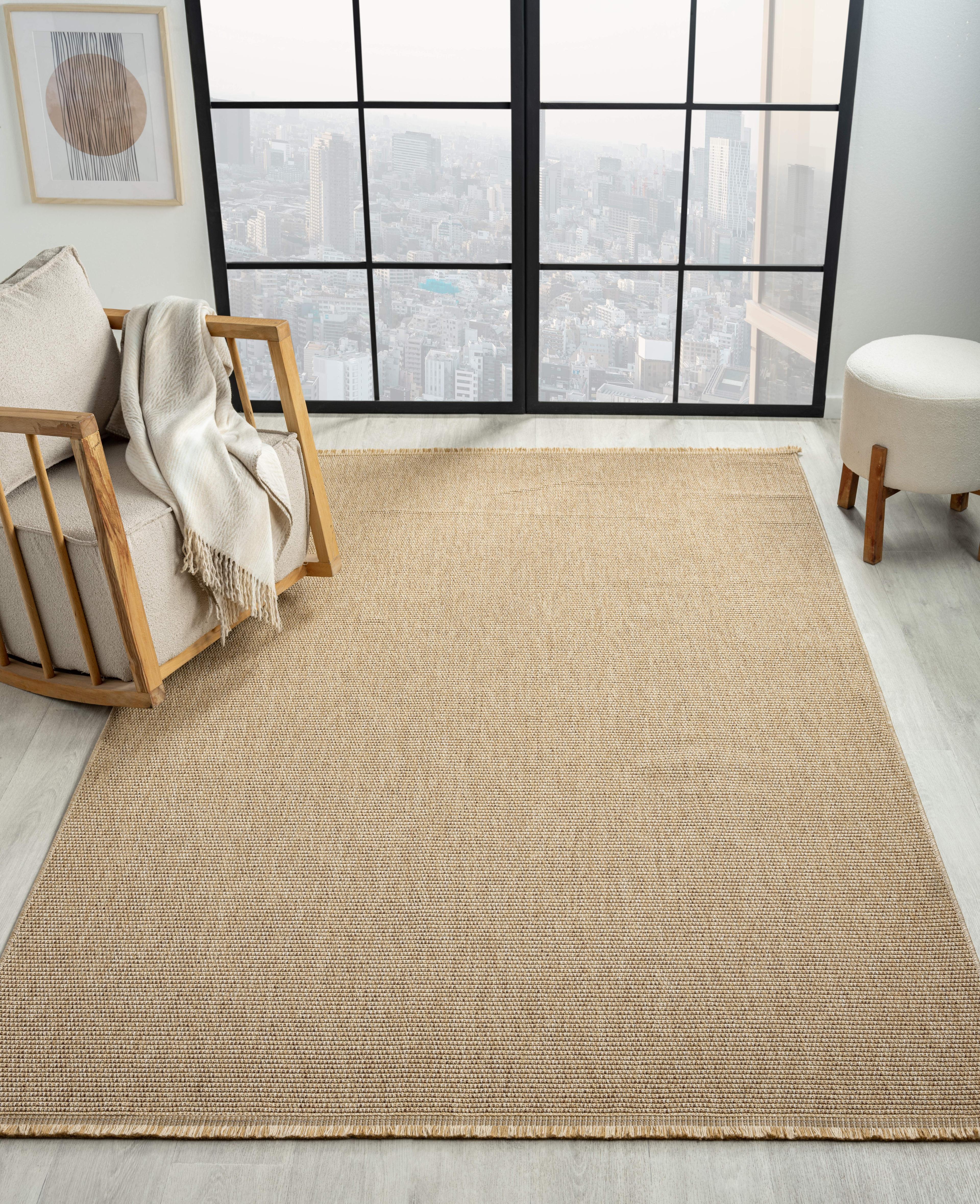 Sisal Nature Serisi – Elit Görünüm, Üstün Dayanıklılık, Özel Ölçü Seçeneği - 664 Bej