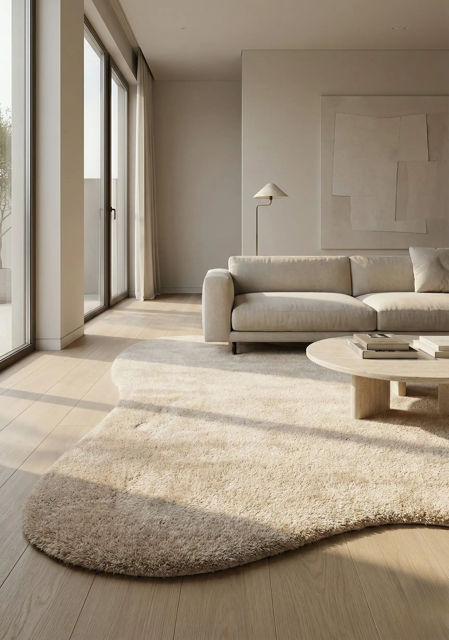 Amorph Rugs Rugchef Amorph – Aura Shaggy Halı 01