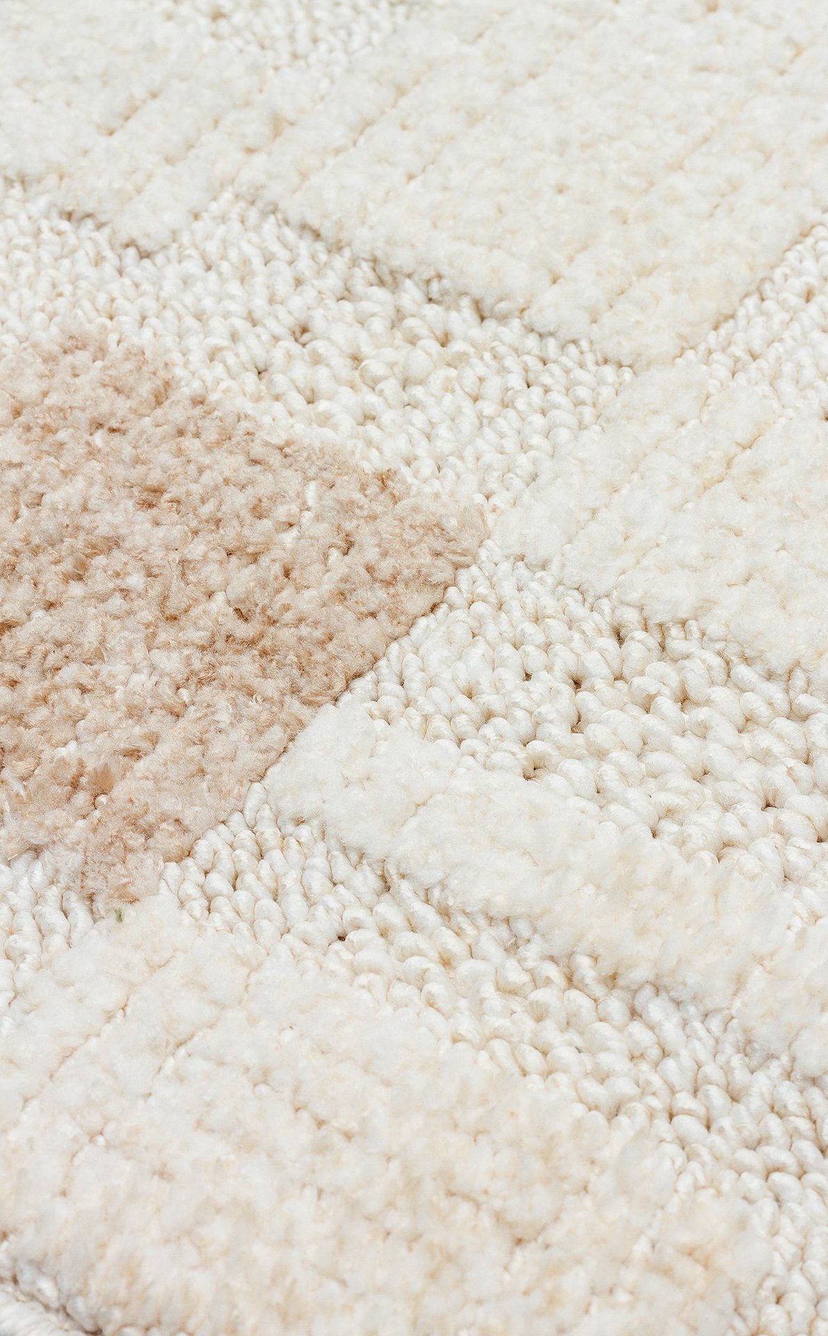 JOY Hav Toz Vermeyen Yumuşak dokulu Modern Makine Halısı - JOY 02 GREEN BEİGE