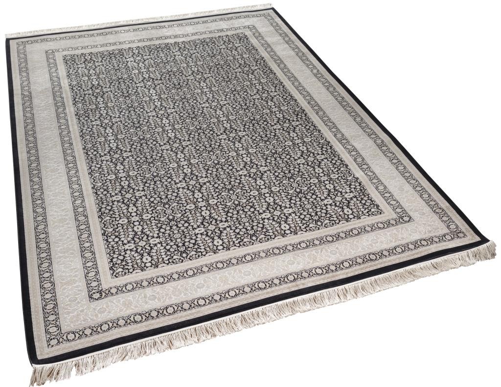 Apex Vendome Palace Doğal Viskon ve Bambu Halı - 5402 SİYAH KREM