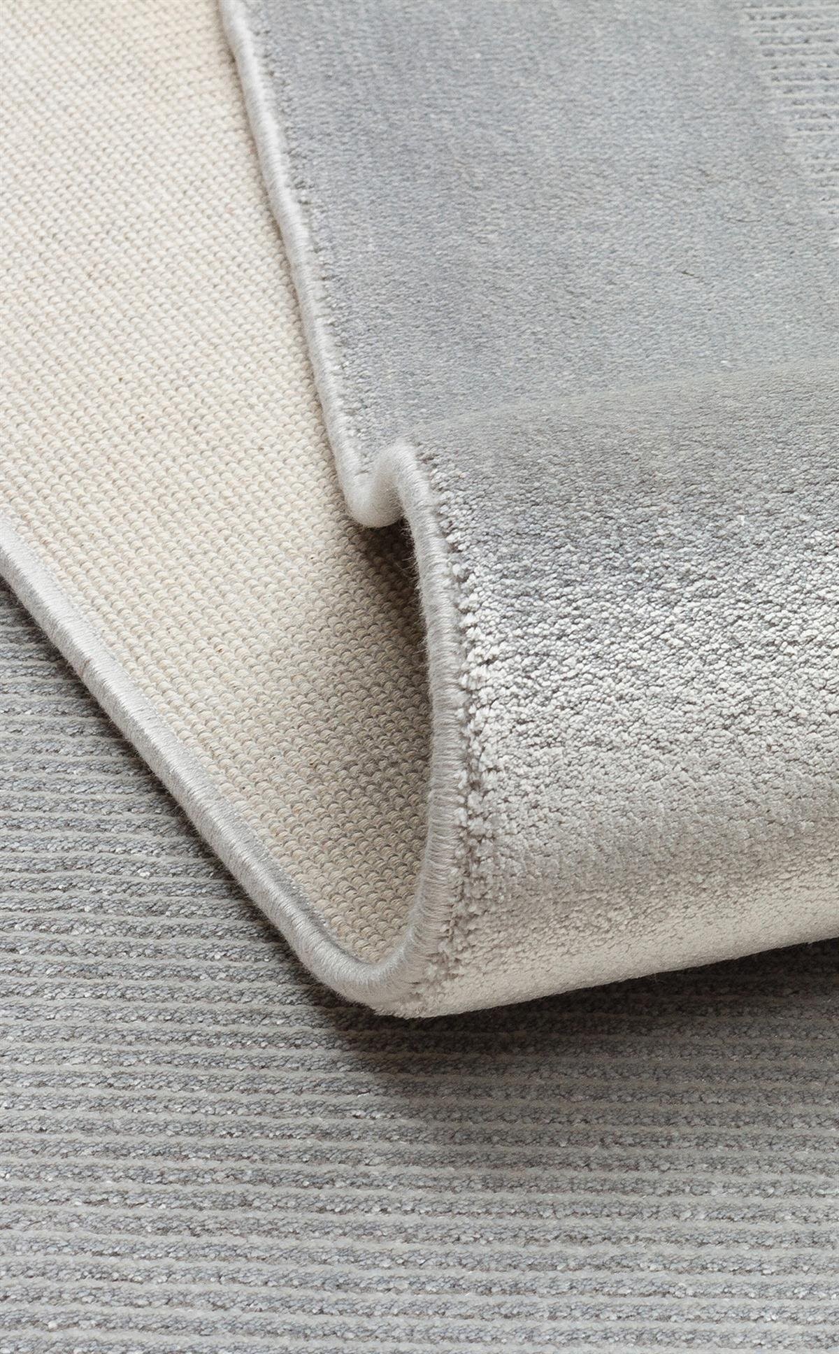NAPOLI Sade Desenli Modern Sık Dokuma Makine Halısı - 02 GREY