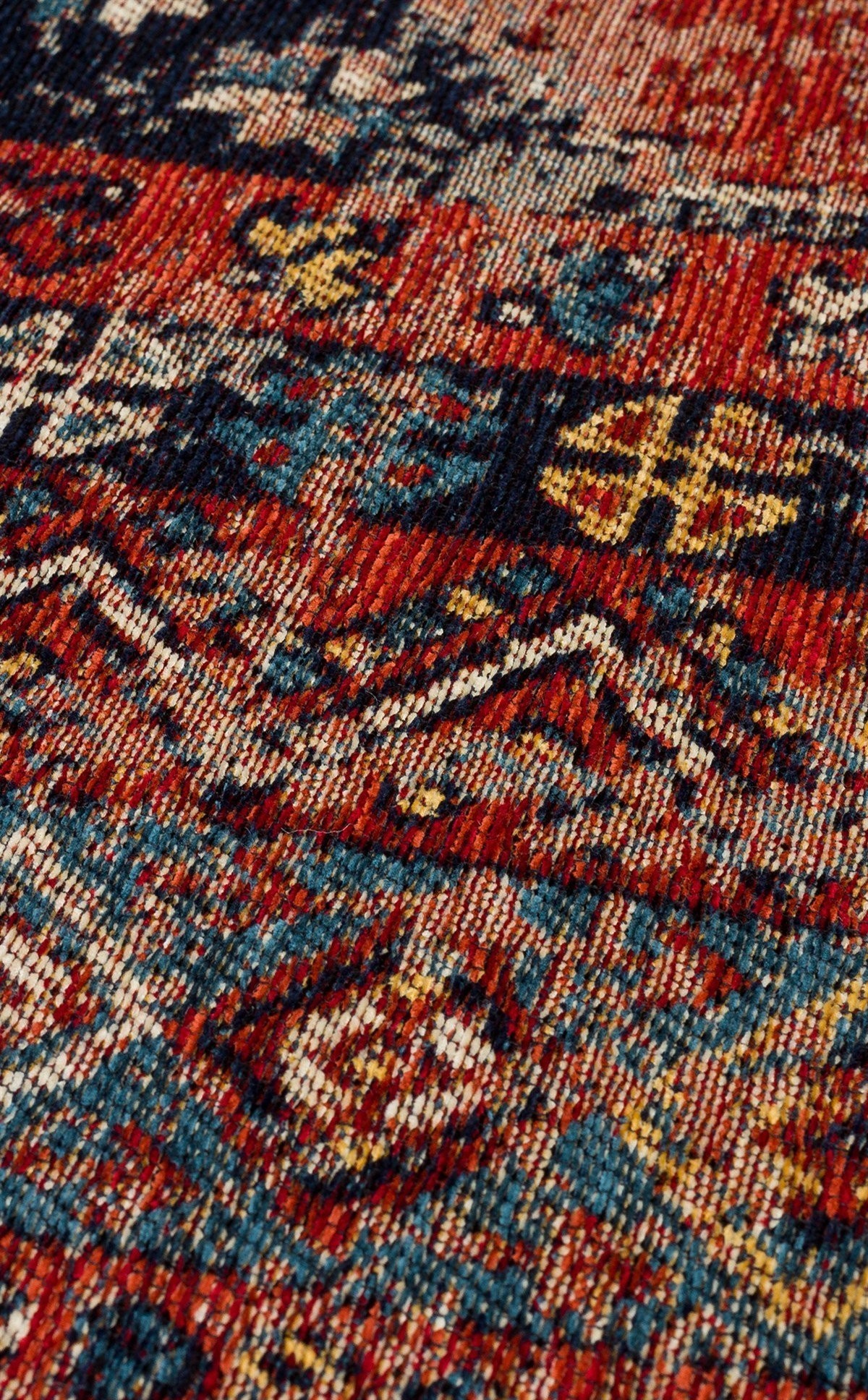 Anadolu Kilim And 04 Multy Anadolu Antik Desenli Yıkanabilir Kaymaz Tabanlı Etnik Kilim