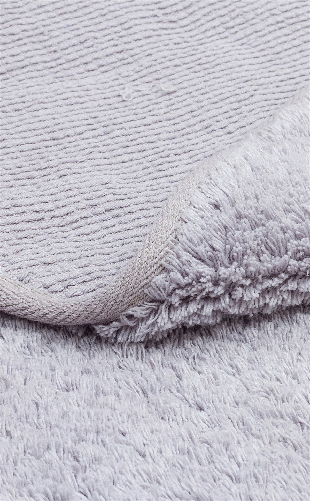 COTTON BOON Q Yıkanabilir Kaymaz Tabanlı Naturel Pamuk Bebek Halısı - grey