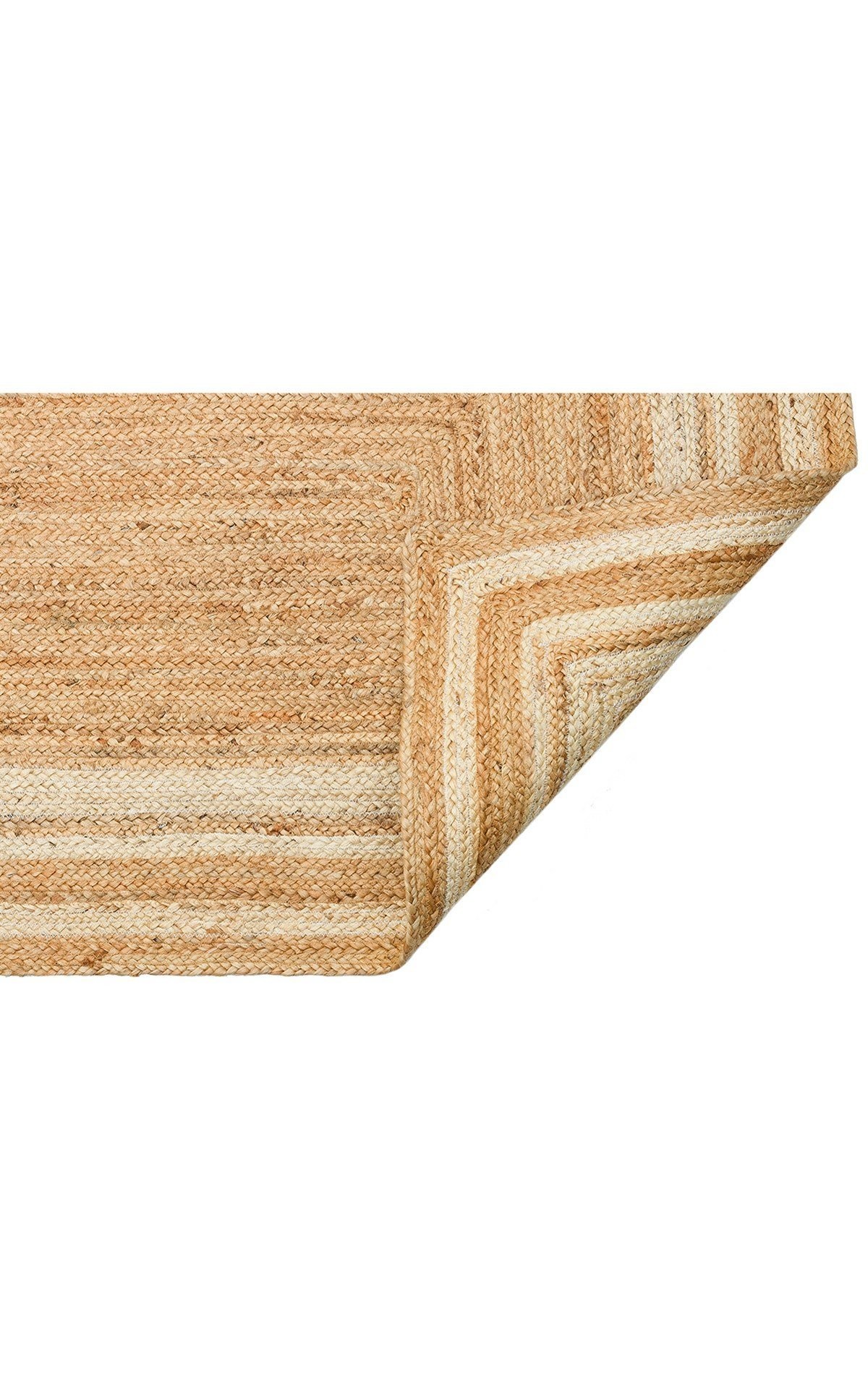 Echo Ech 10 Natural White XW El Dokuma Naturel Jüt Hasır Halı