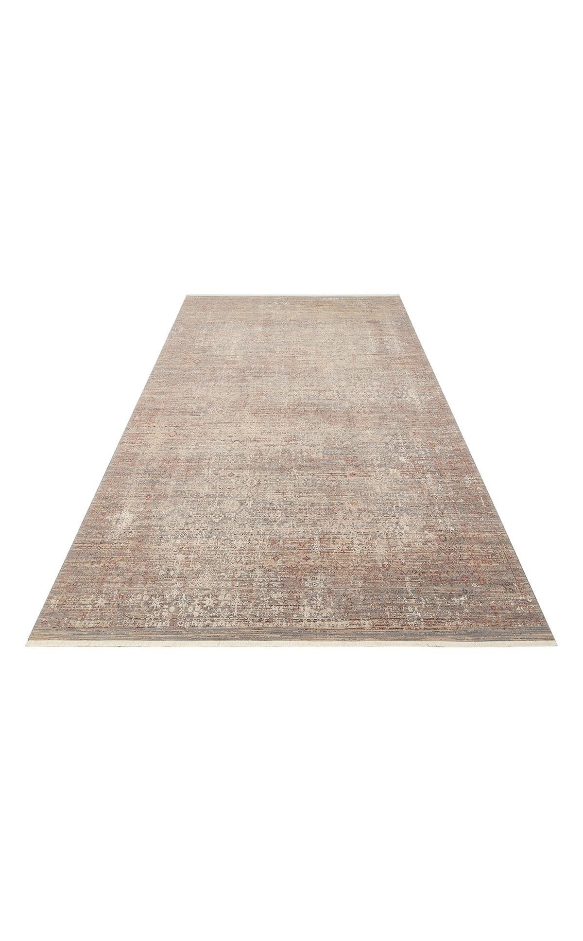 LA PAZ Yüksek Alçak Dokulu Yüksek Kaliteli Sık Dokuma Modern Salon Halısı - LPZ 02 Beige