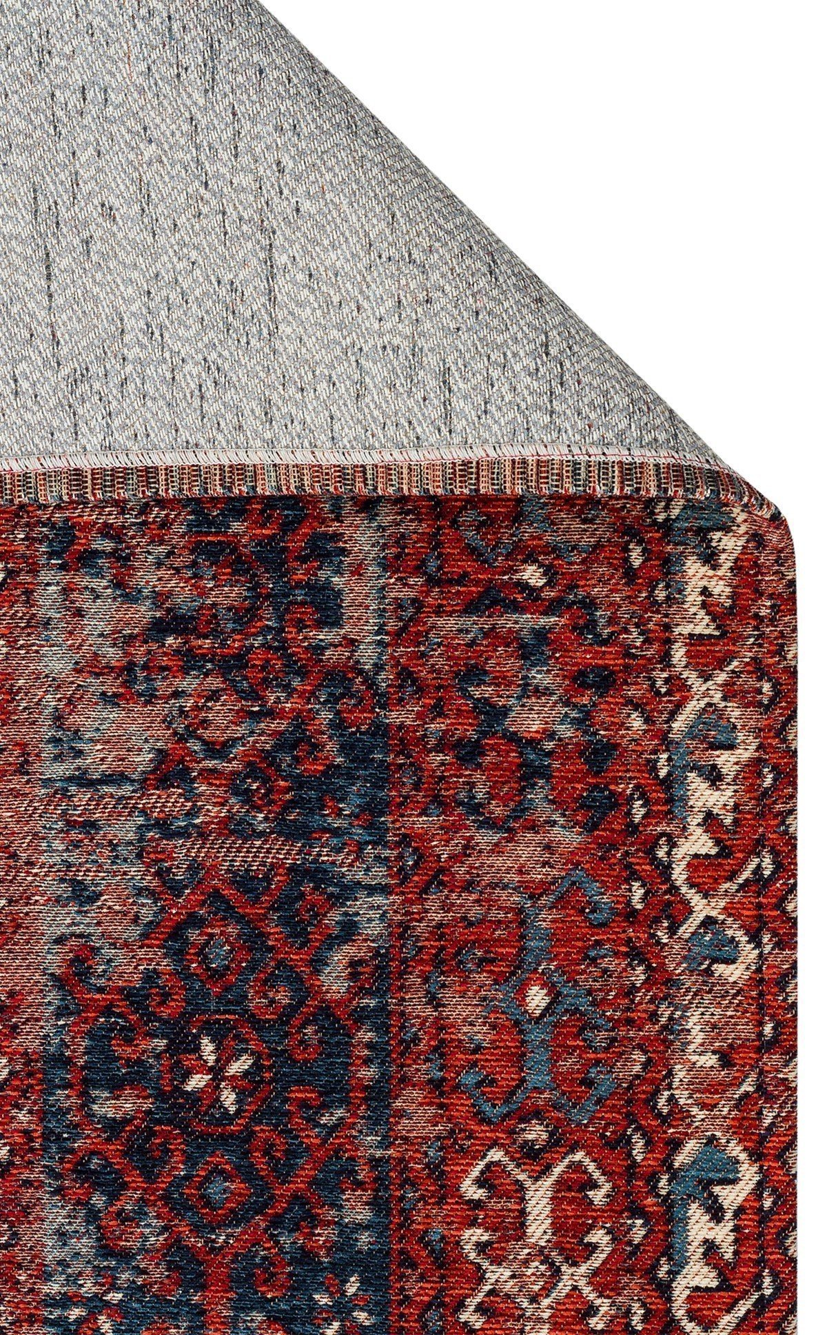 Anadolu Kilim And 02 Multy Anadolu Antik Desenli Yıkanabilir Kaymaz Tabanlı Etnik Kilim