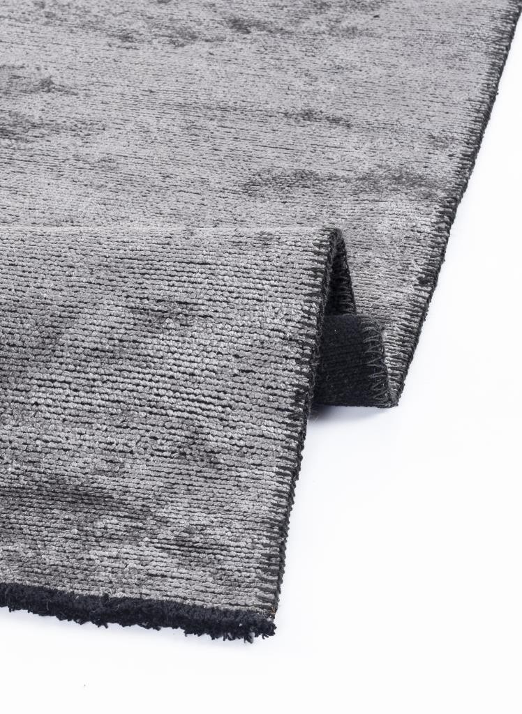 Rugchef Premium Hare Özel Tezgah Dokuma Viskon Halı - Açık Gri