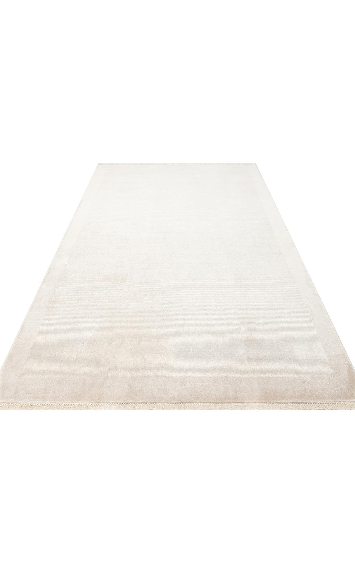 NAPOLI Sade Desenli Modern Sık Dokuma Makine Halısı - 02 BEIGE