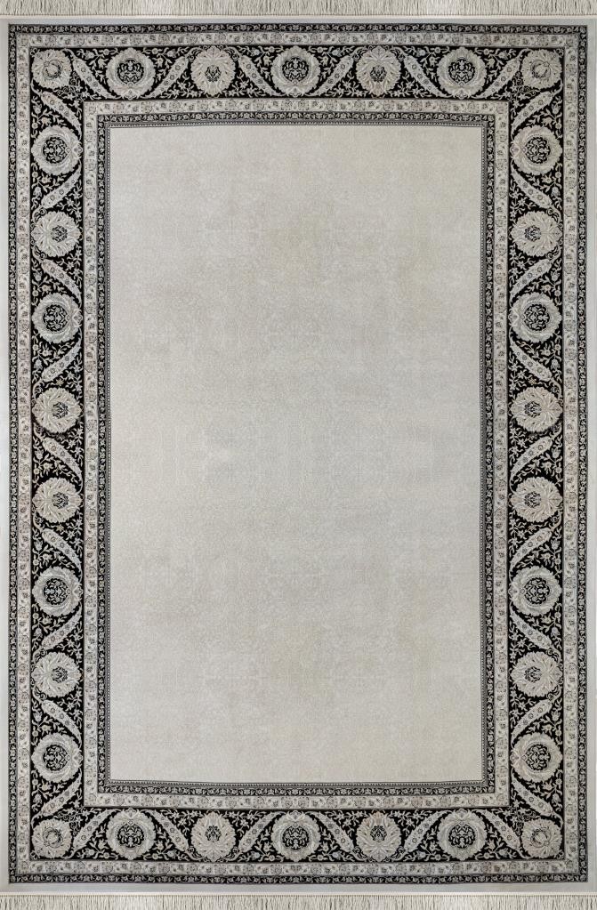 Apex Vendome Palace Doğal Viskon ve Bambu Halı - 5431 SİYAH KREM