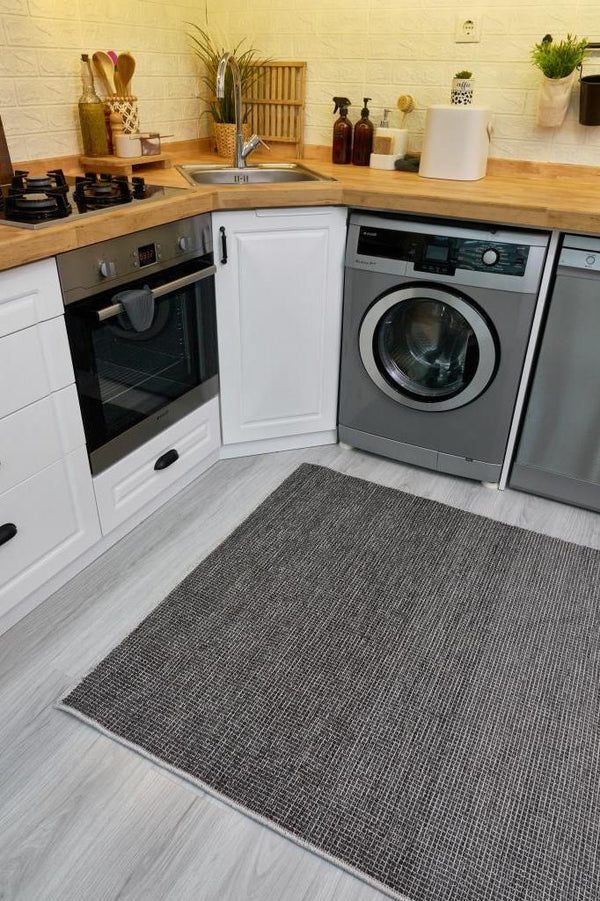 Apex Pandora Makine Halısı - ANTRASİT