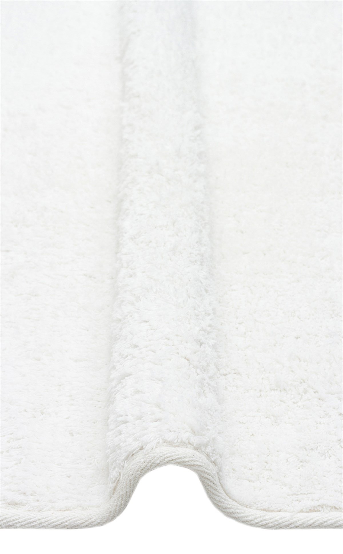 COTTON BOON Q Yıkanabilir Kaymaz Tabanlı Naturel Pamuk Bebek Halısı - White