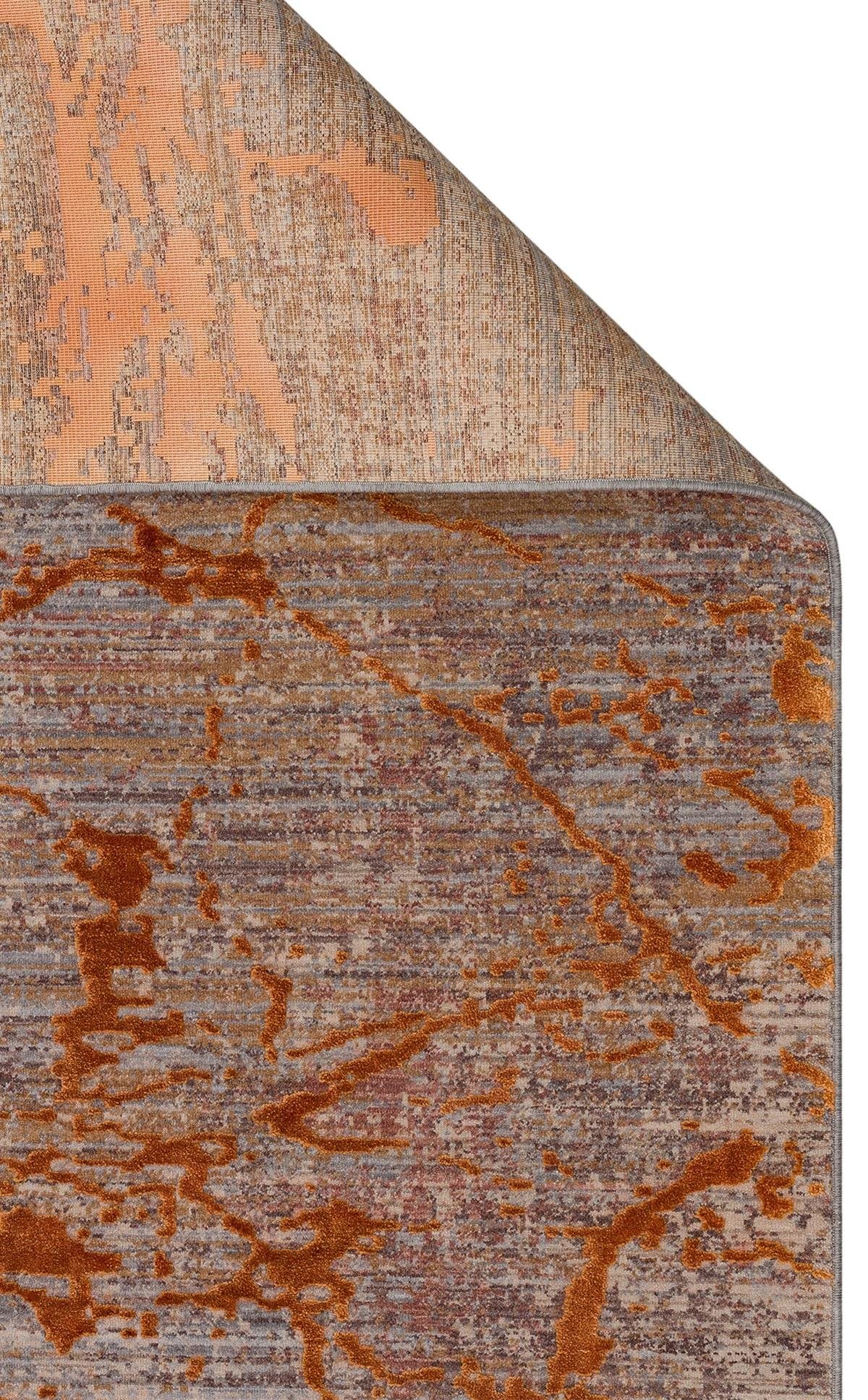 LA PAZ Yüksek Alçak Dokulu Yüksek Kaliteli Sık Dokuma Modern Salon Halısı - LPZ 01 Copper