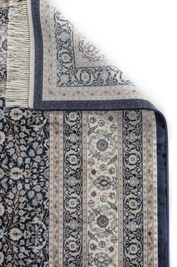 Apex Vendome Palace Doğal Viskon ve Bambu Halı - 5401 LACİVERT BORDO