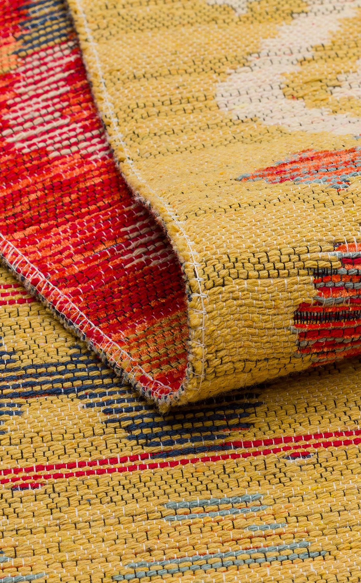 Nomad Yıkanabilir, Çift Taraflı Kullanıma Uygun Yumuşak Tuşeli Otantik Kilim  - 03
