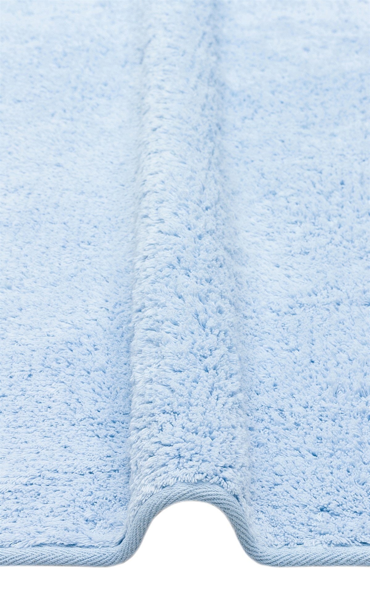 COTTON BOON Q Yıkanabilir Kaymaz Tabanlı Naturel Pamuk Bebek Halısı - Blue