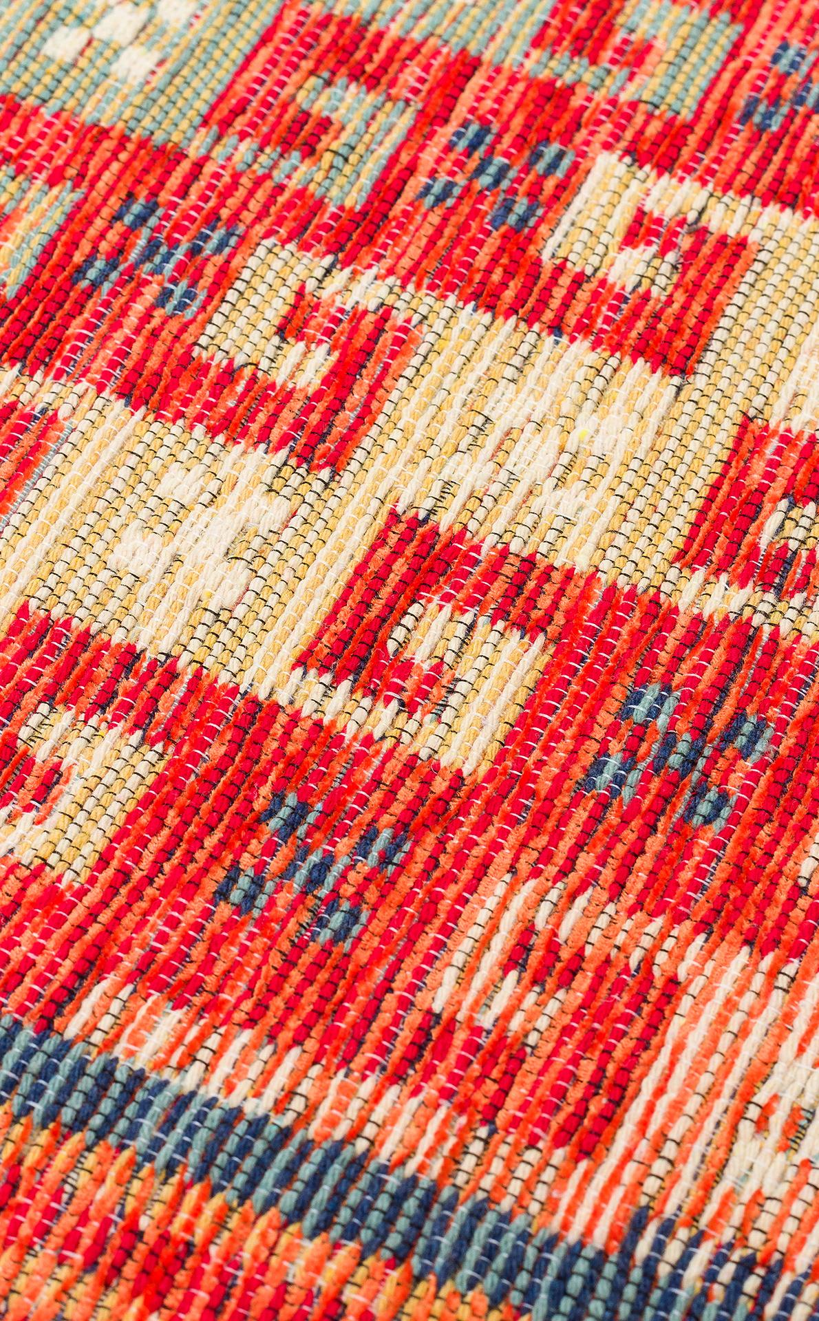 Nomad Yıkanabilir, Çift Taraflı Kullanıma Uygun Yumuşak Tuşeli Otantik Kilim  - 11