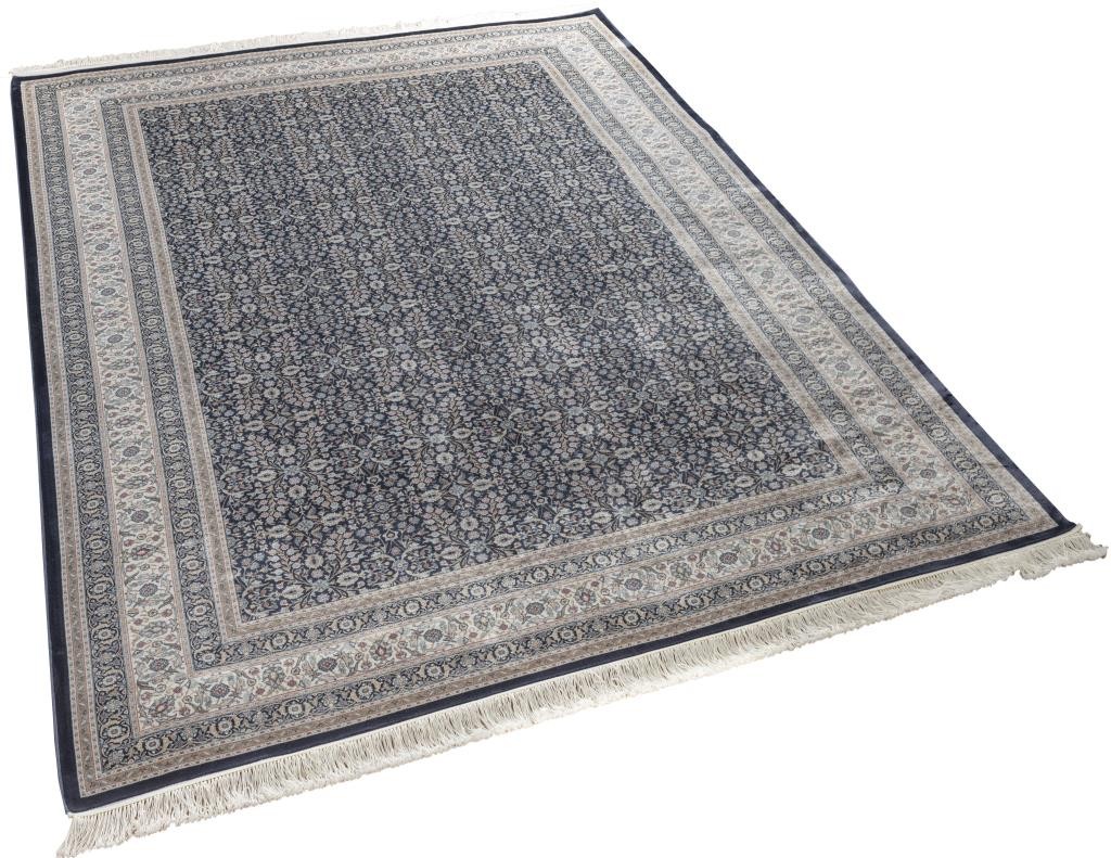 Apex Vendome Palace Doğal Viskon ve Bambu Halı - 5401 LACİVERT BORDO