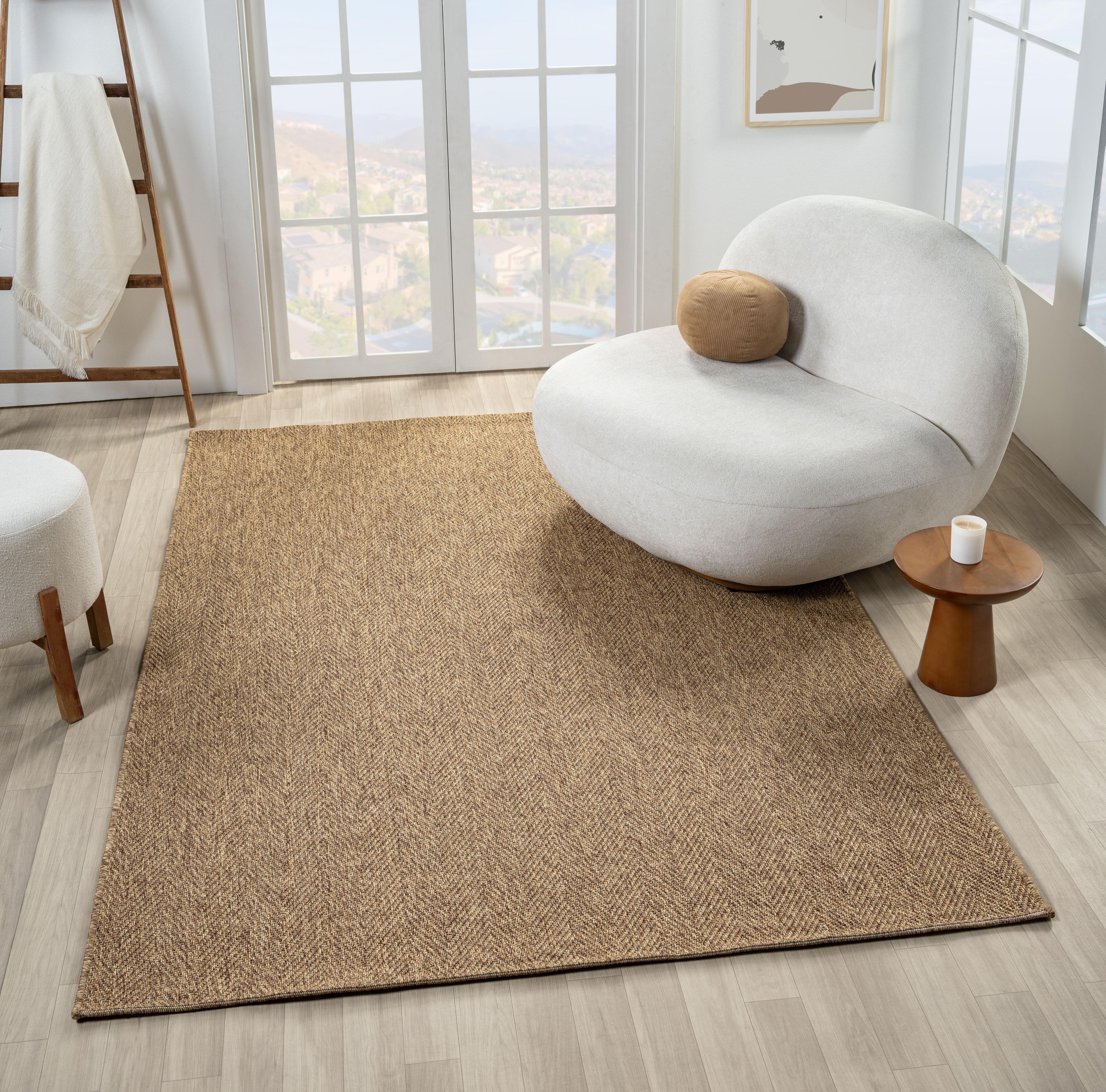 Sisal Nature Serisi – Elit Görünüm, Üstün Dayanıklılık, Özel Ölçü Seçeneği - 665 Kahve