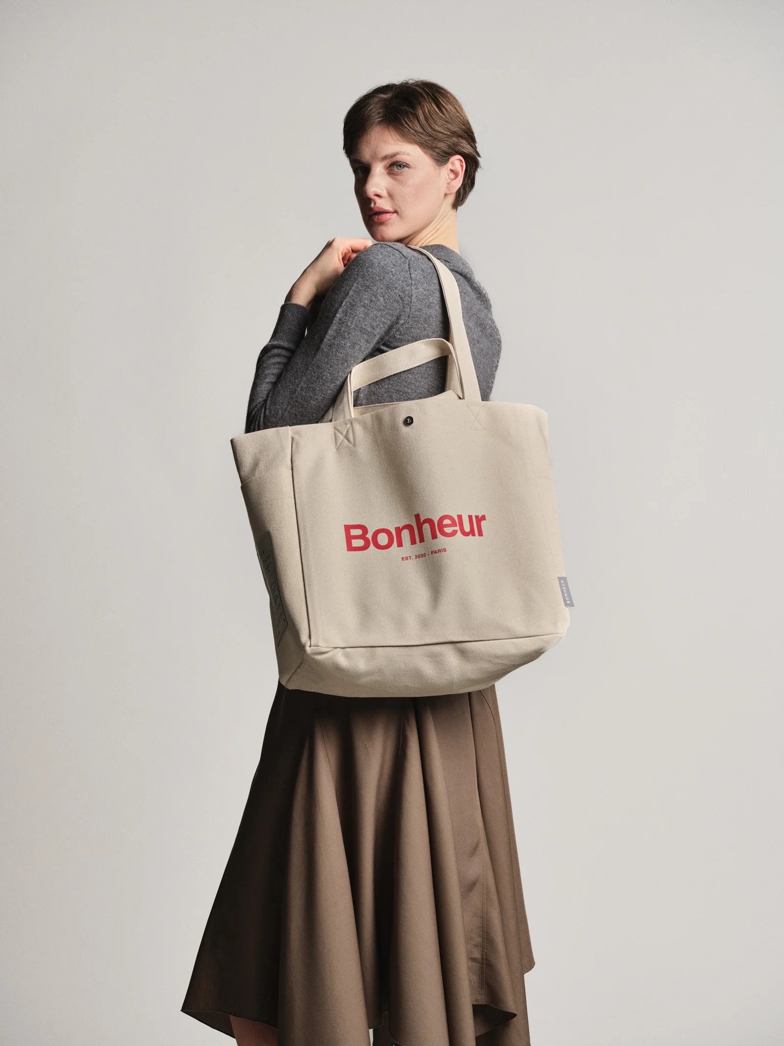 Bonheur Canvas No4 Cloud White
