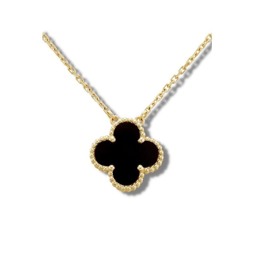 Van Cleef Kolye Gold-Black