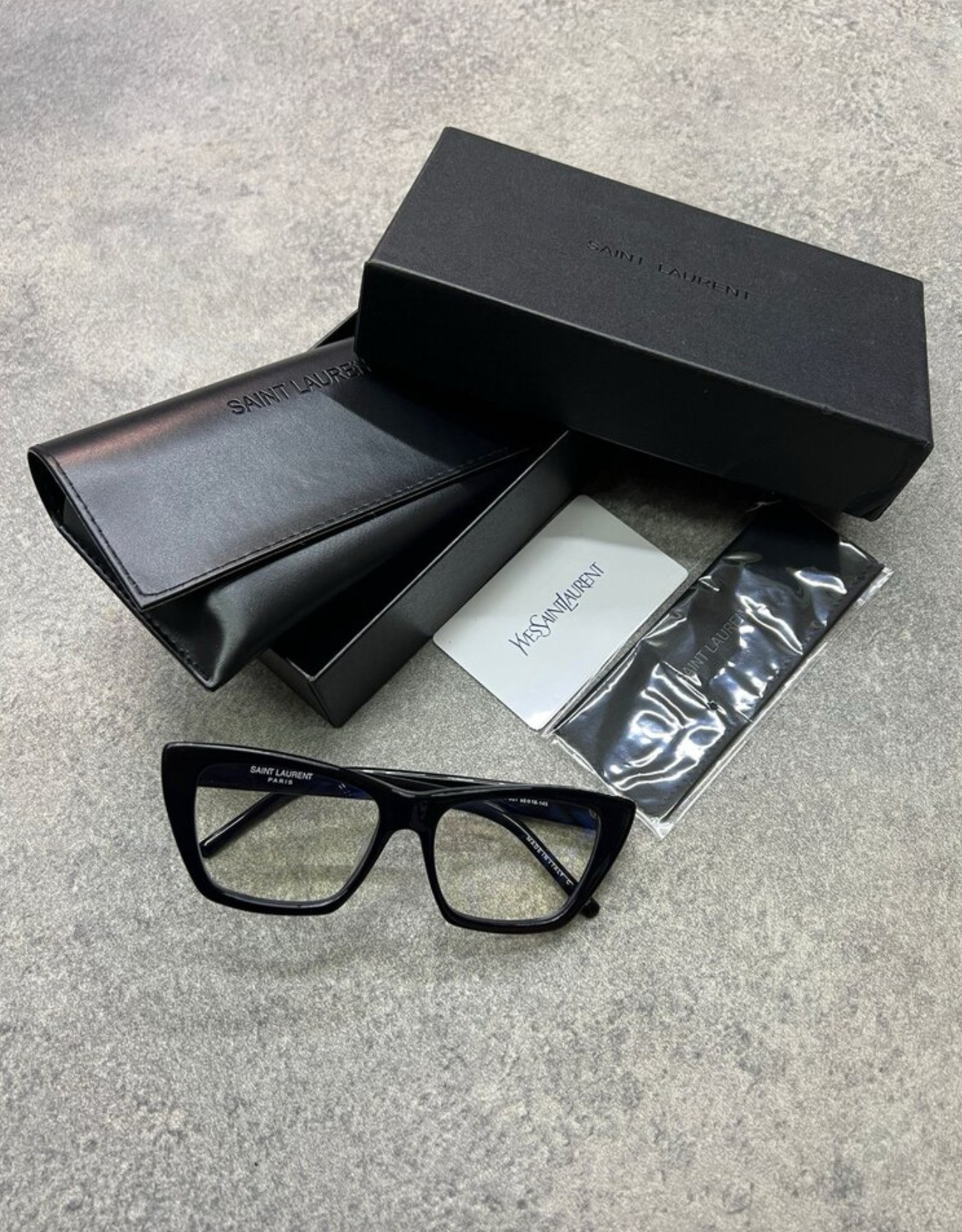 Saint Lauren SL276 Şeffaf Cam