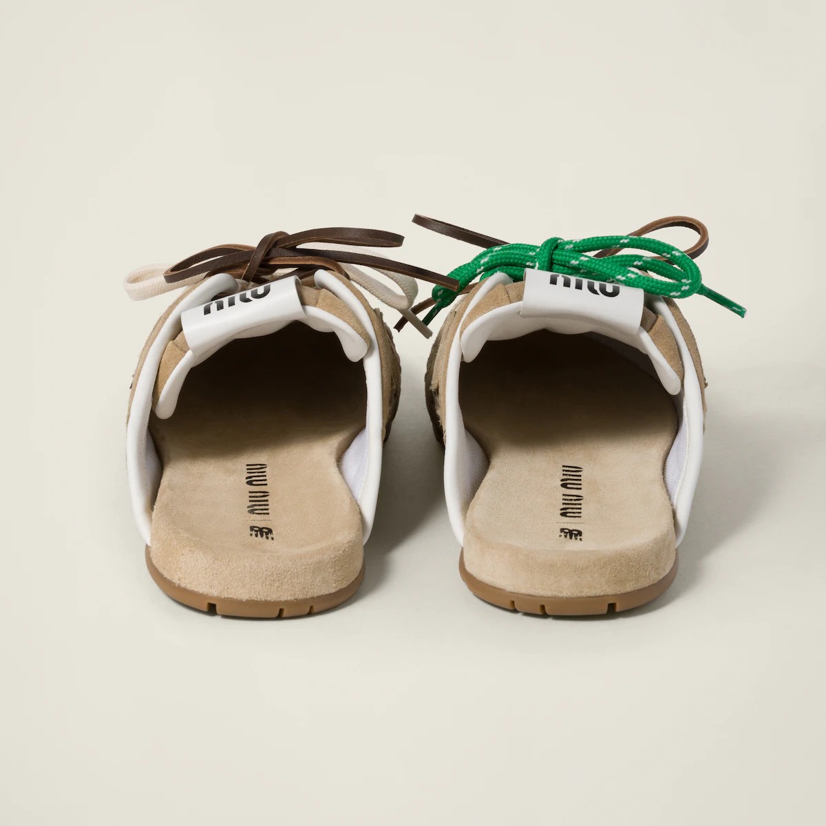 New Balance 530 SL Mule Miu Miu Ecru