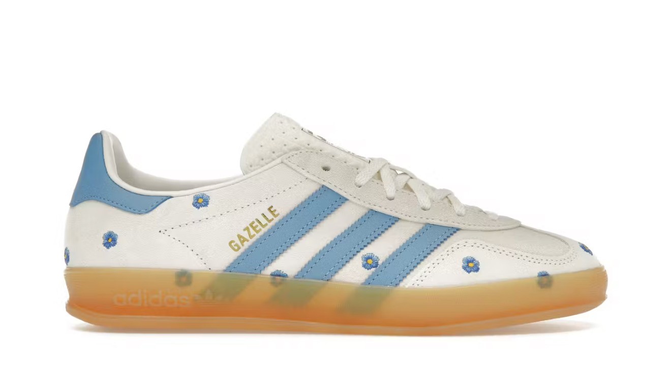 adidas Gazelle Indoor Light Blue Floral