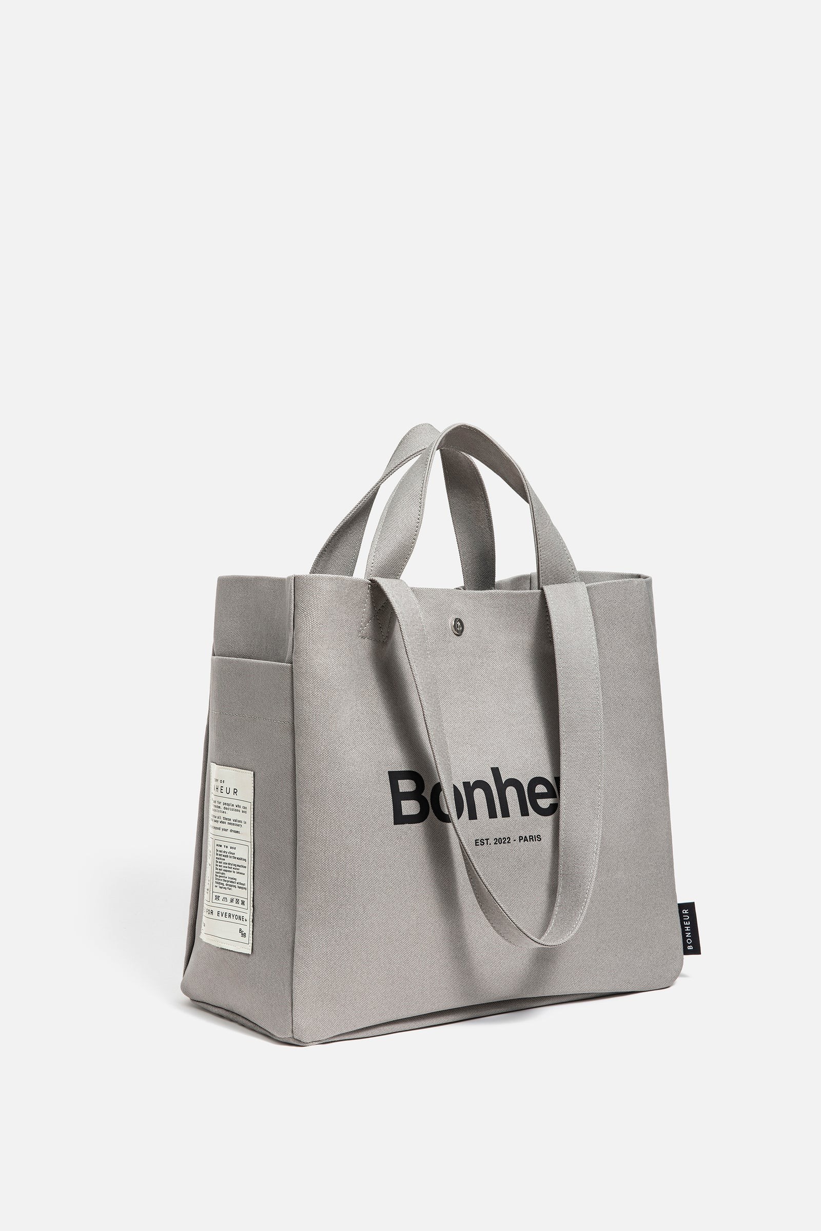 Bonheur Canvas No4 Suede Gray