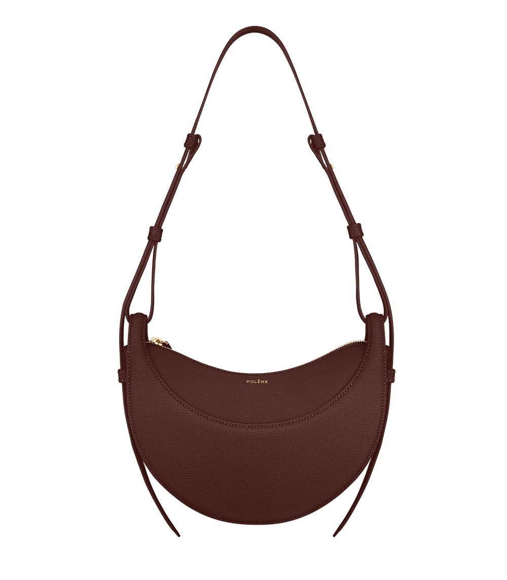 Polene Numero Dix Bag Bordeaux