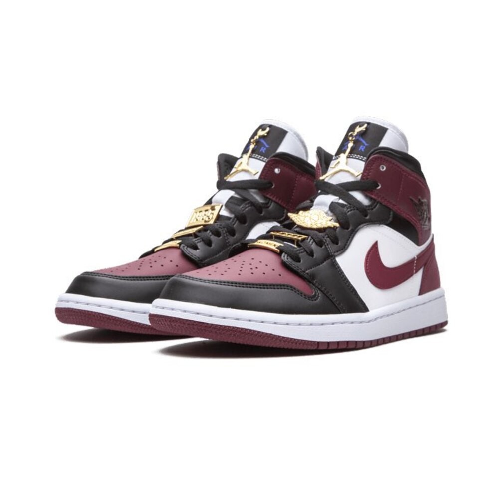 Jordan 1 Mid SE Black Dark Beetroot