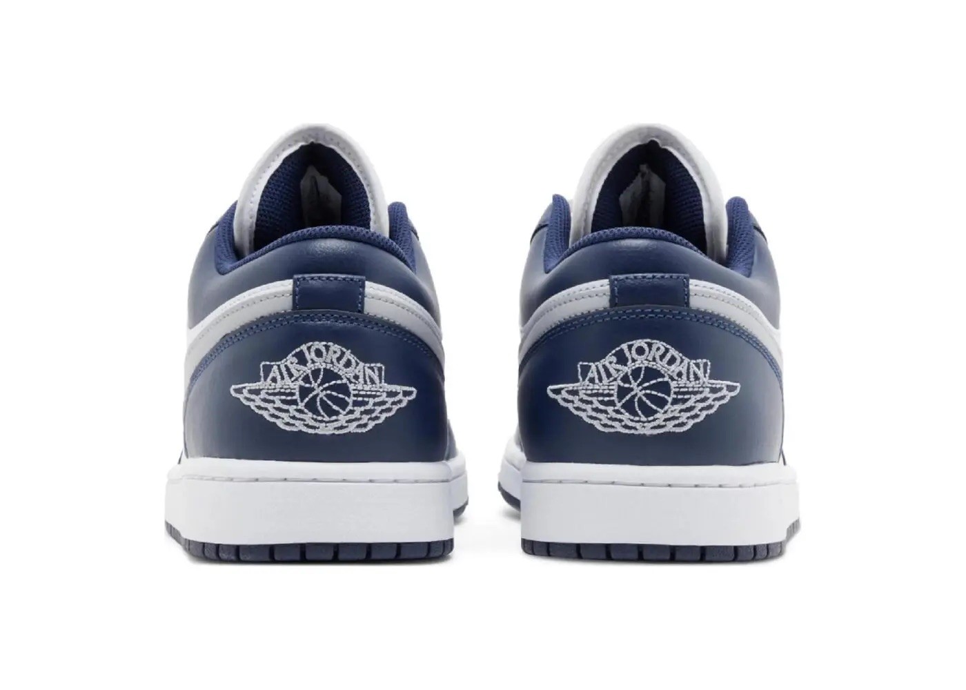 Jordan 1 Low Wolf Grey Midnight Navy