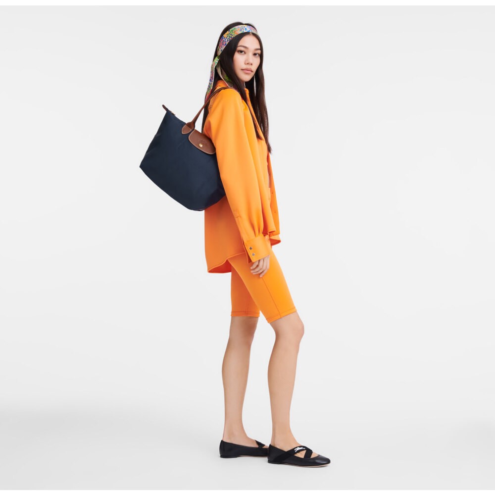 Longchamp La Pliage Large Lacivert