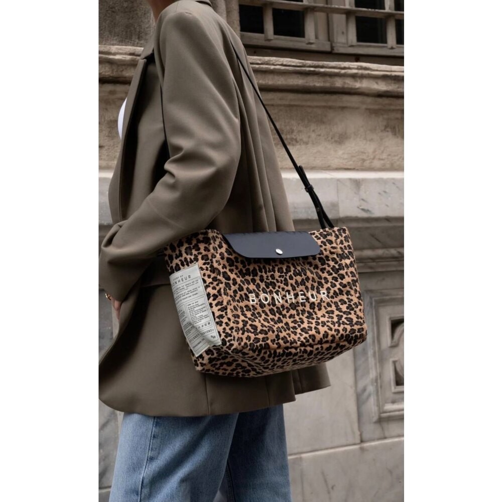 Bonheur Clutch Bag Leopard