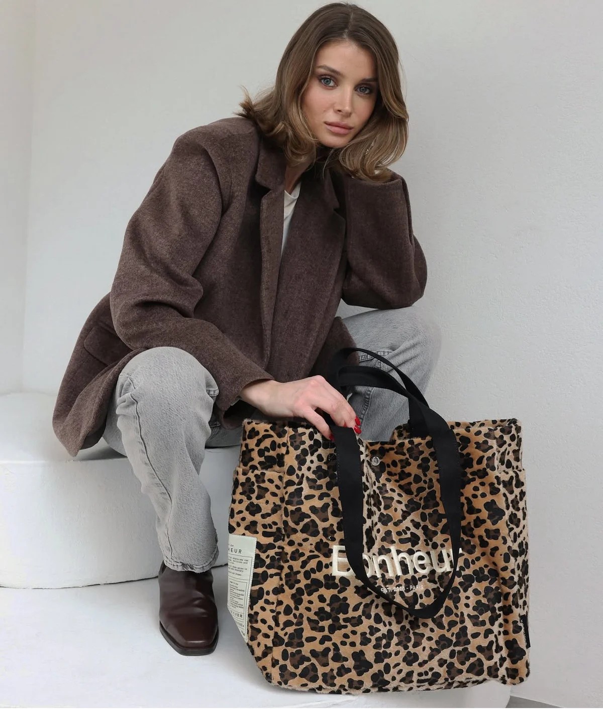 Bonheur Canvas No4 Leopard