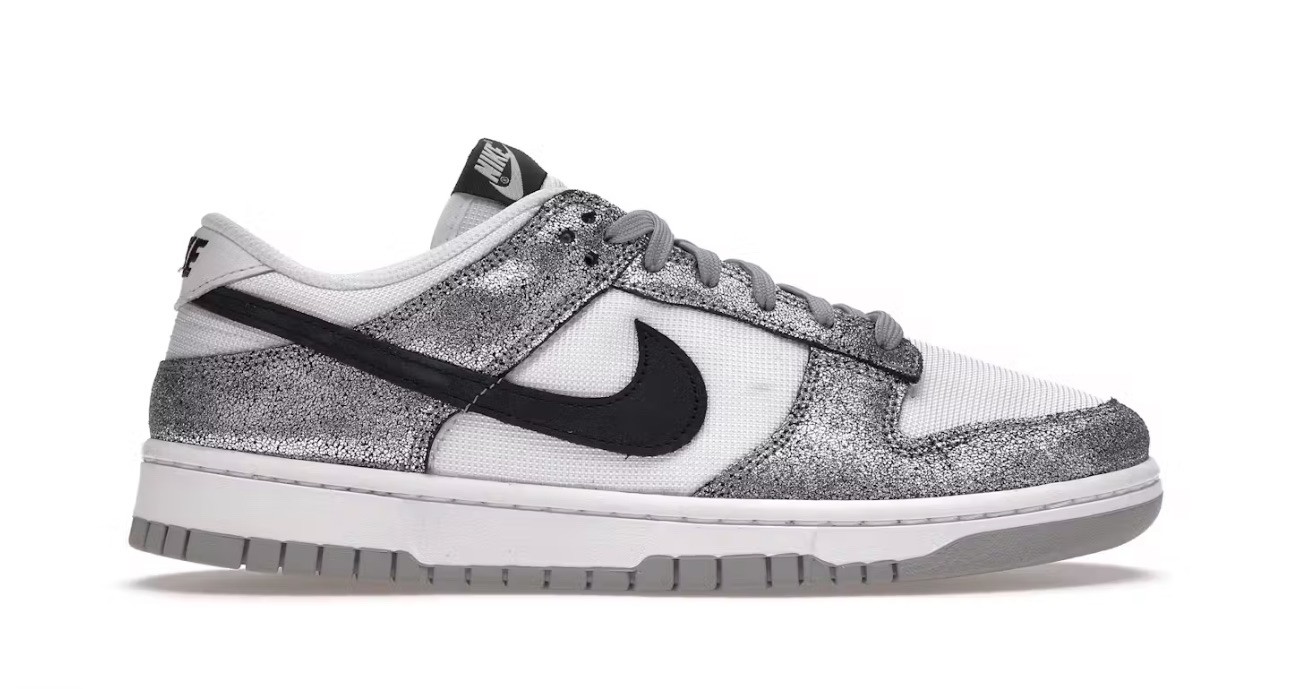 Nike Dunk Low Golden Gals Metallic Silver