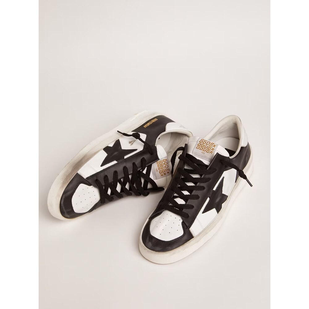 Golden Goose Stardan Black and White