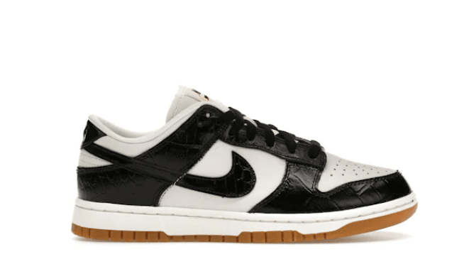 Nike Dunk Low LX Black Croc