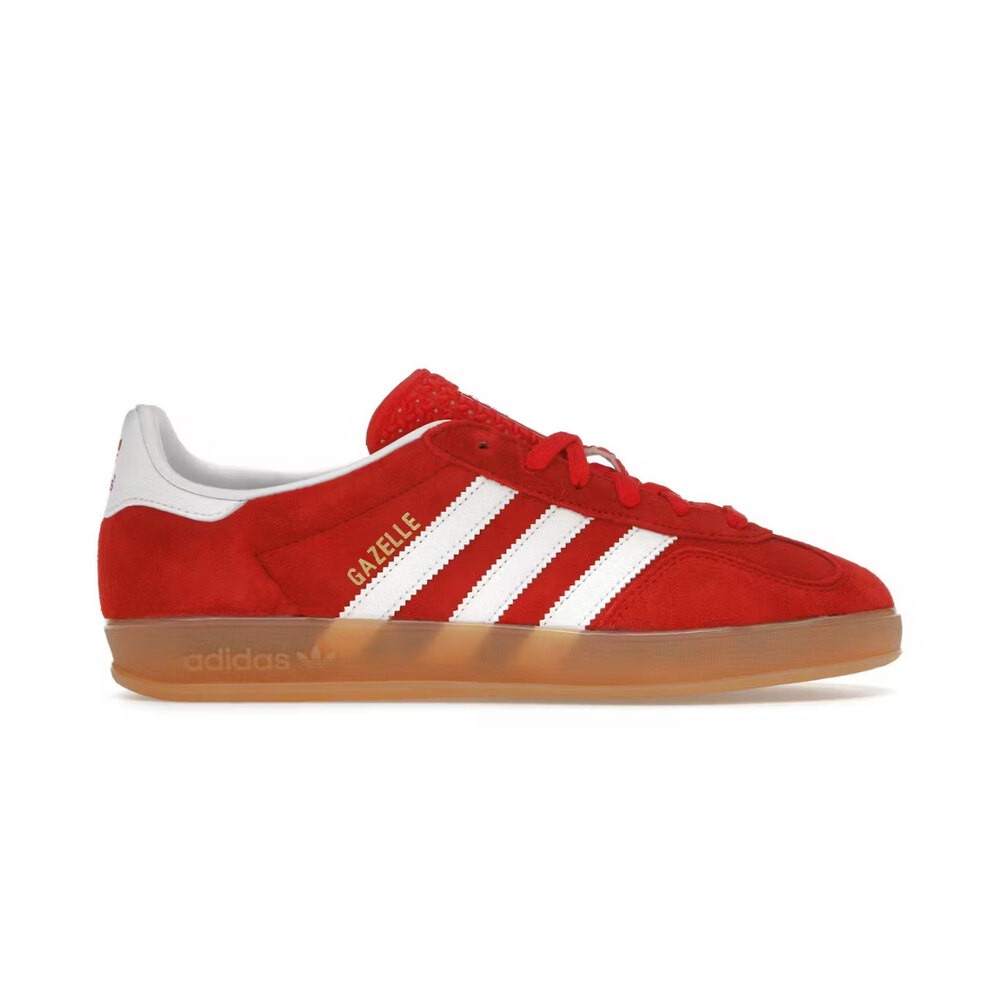 Adidas Gazelle Scarlet Cloud White