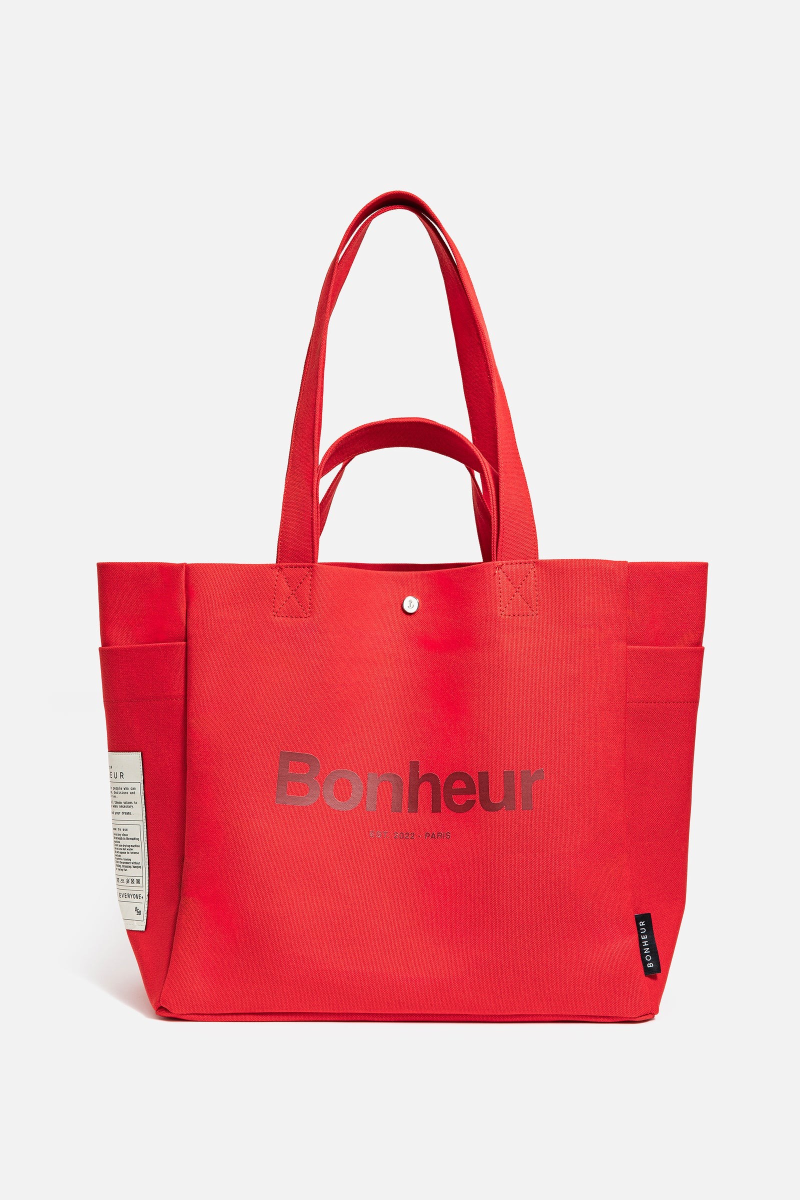Bonheur Canvas No4 Raspberry Red