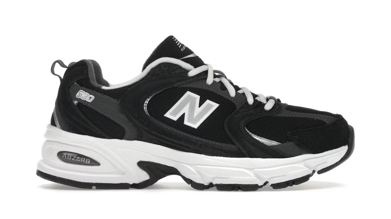 New Balance 530 Classic Black Grey
