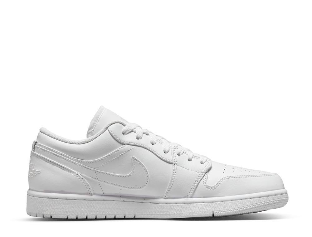 Jordan 1 Low Triple White