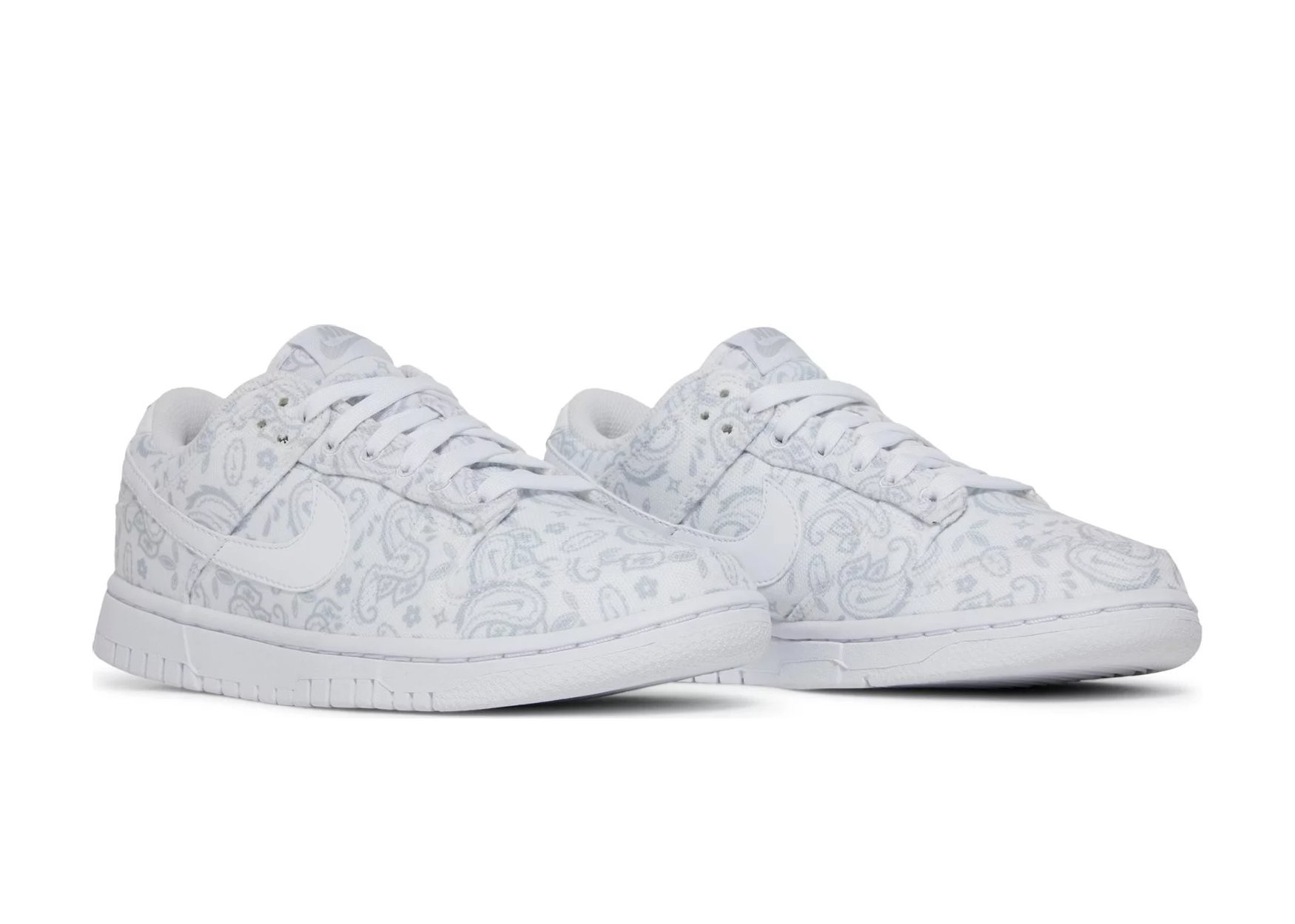 Nike Dunk Low White Paisley