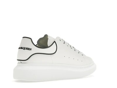 Alexander Mcqueen White Black Trim