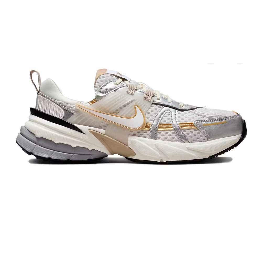 Nike V2K Run Khaki Metallic Silver