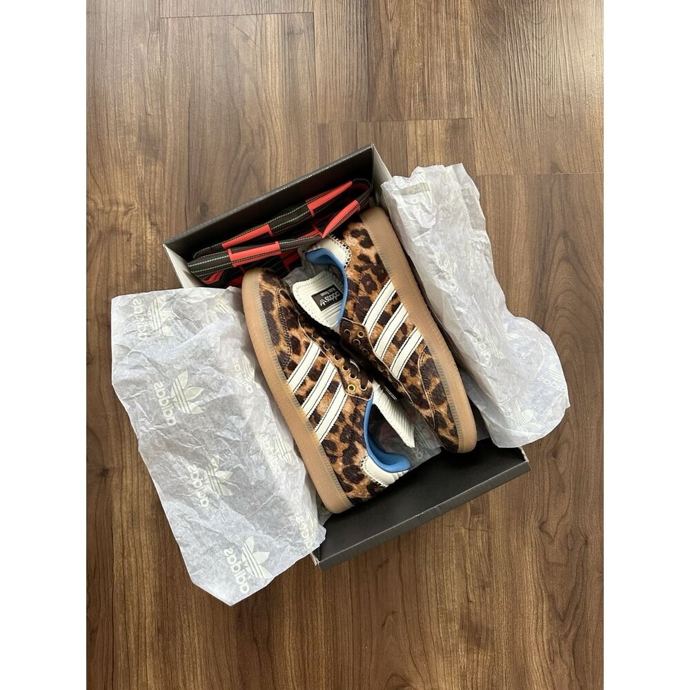 Adidas Samba Wales Bonner Leopard