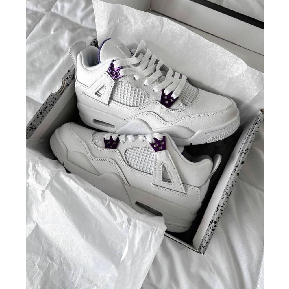 Air Jordan 4 Retro Metallic Purple