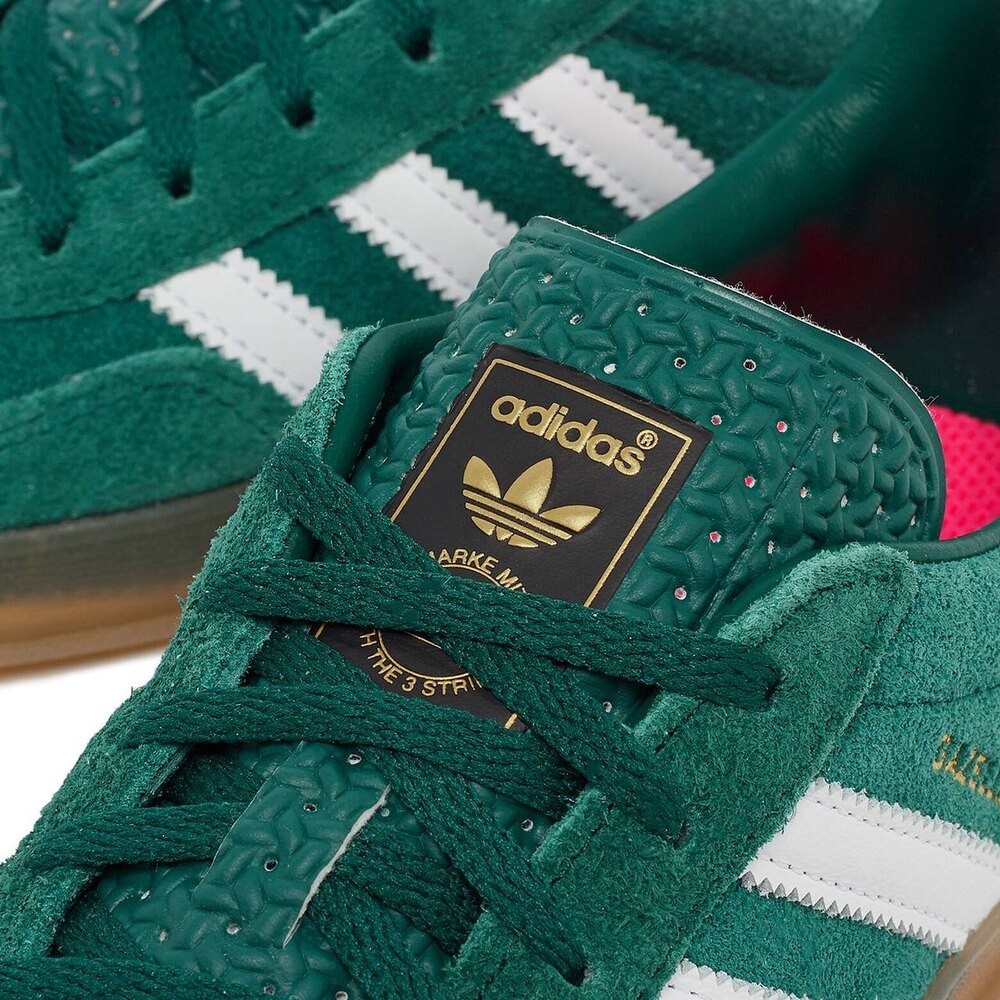 Adidas Gazelle Indoor Collegiate Green Lucid Pink