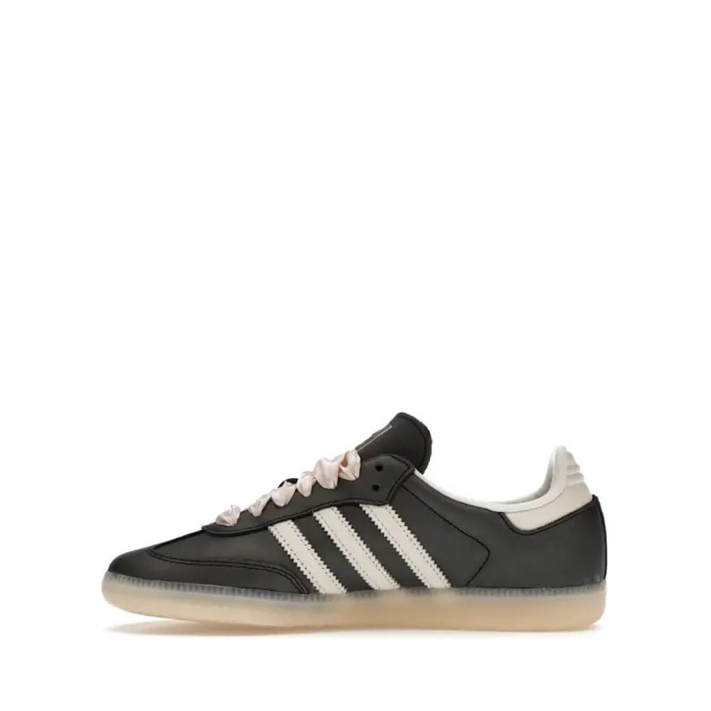 Adidas Samba OG Black Pink Ribbon Laces